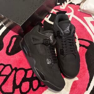 Jordan 4 Retro Black Cat (2025) – Size 13 – Brand New